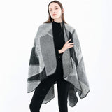 New European and American Fashion Winter Travel Warm Cashmere Scarf Shawl - Powwow Store