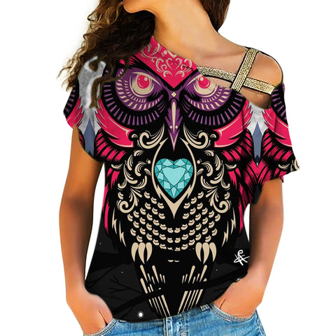 Powwow Store native american cross shoulder shirt 1105