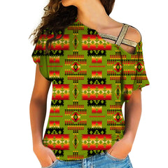 Powwow Store native american cross shoulder shirt 1108