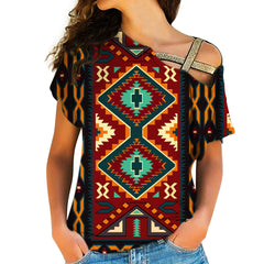 Powwow Store native american cross shoulder shirt 1136