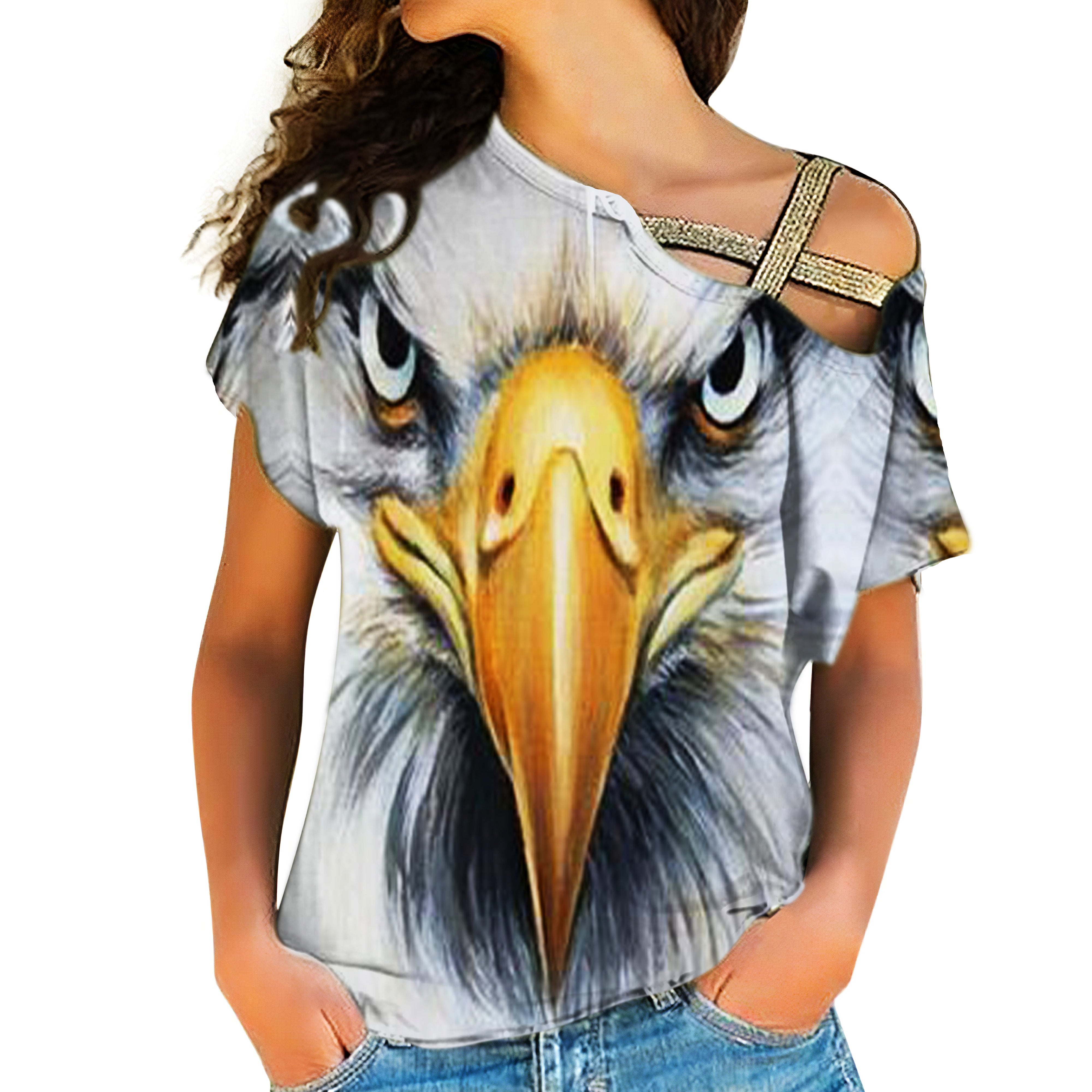 Powwow Store native american cross shoulder shirt 1140