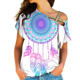 Powwow Store native american cross shoulder shirt 1183