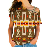 Native American Cross Shoulder Shirt 1217