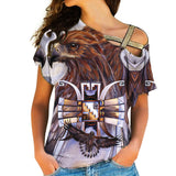 Powwow Store copy of native american cross shoulder shirt 4