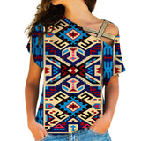 Native American Cross Shoulder Shirt 9