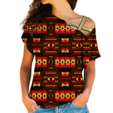 Powwow Store native american cross shoulder shirt 196