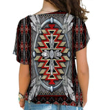 Native American Cross Shoulder Shirt 1129