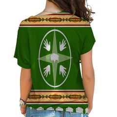 Powwow Store native american cross shoulder shirt 1160