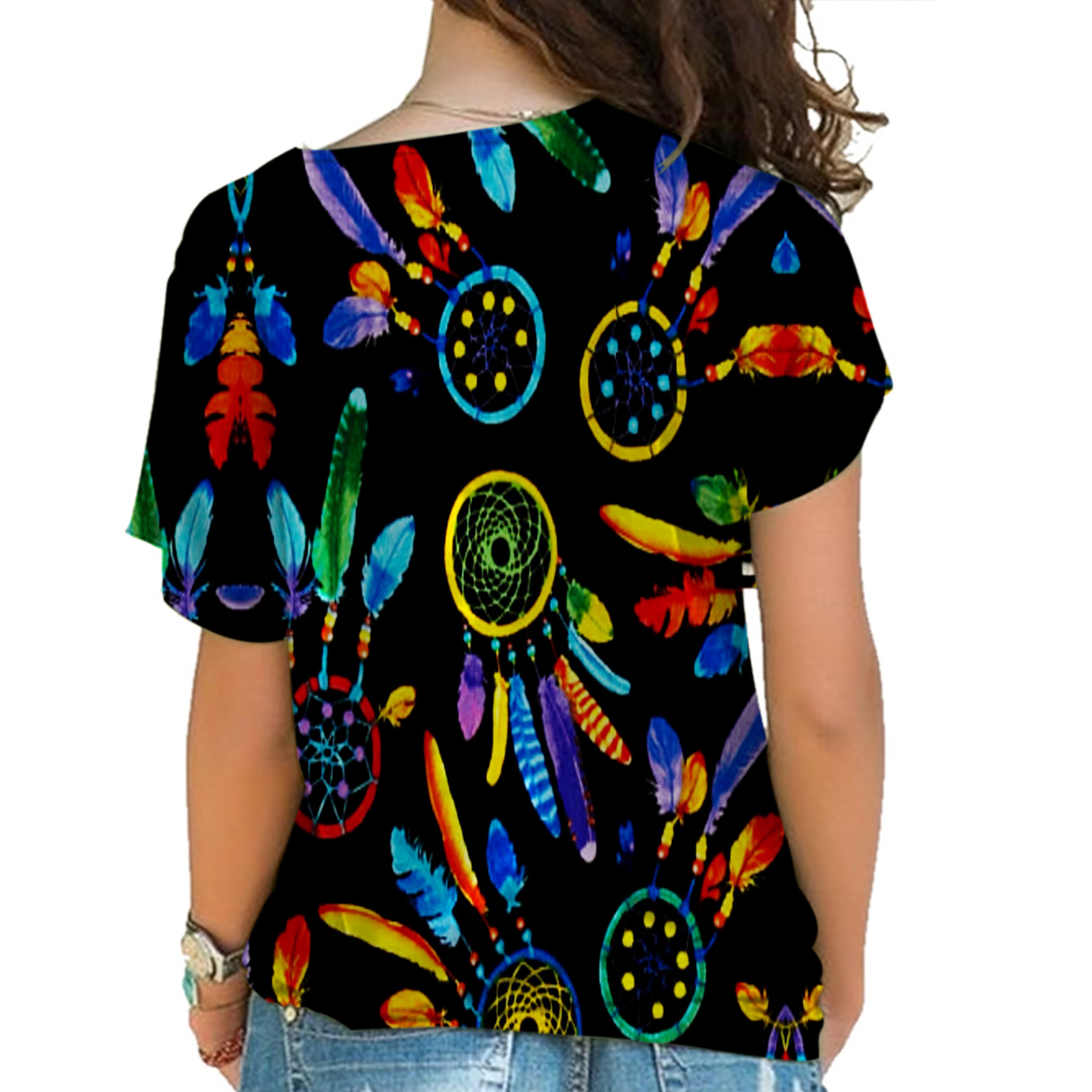 Powwow Store native american cross shoulder shirt 116