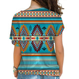 Native American Cross Shoulder Shirt 1182