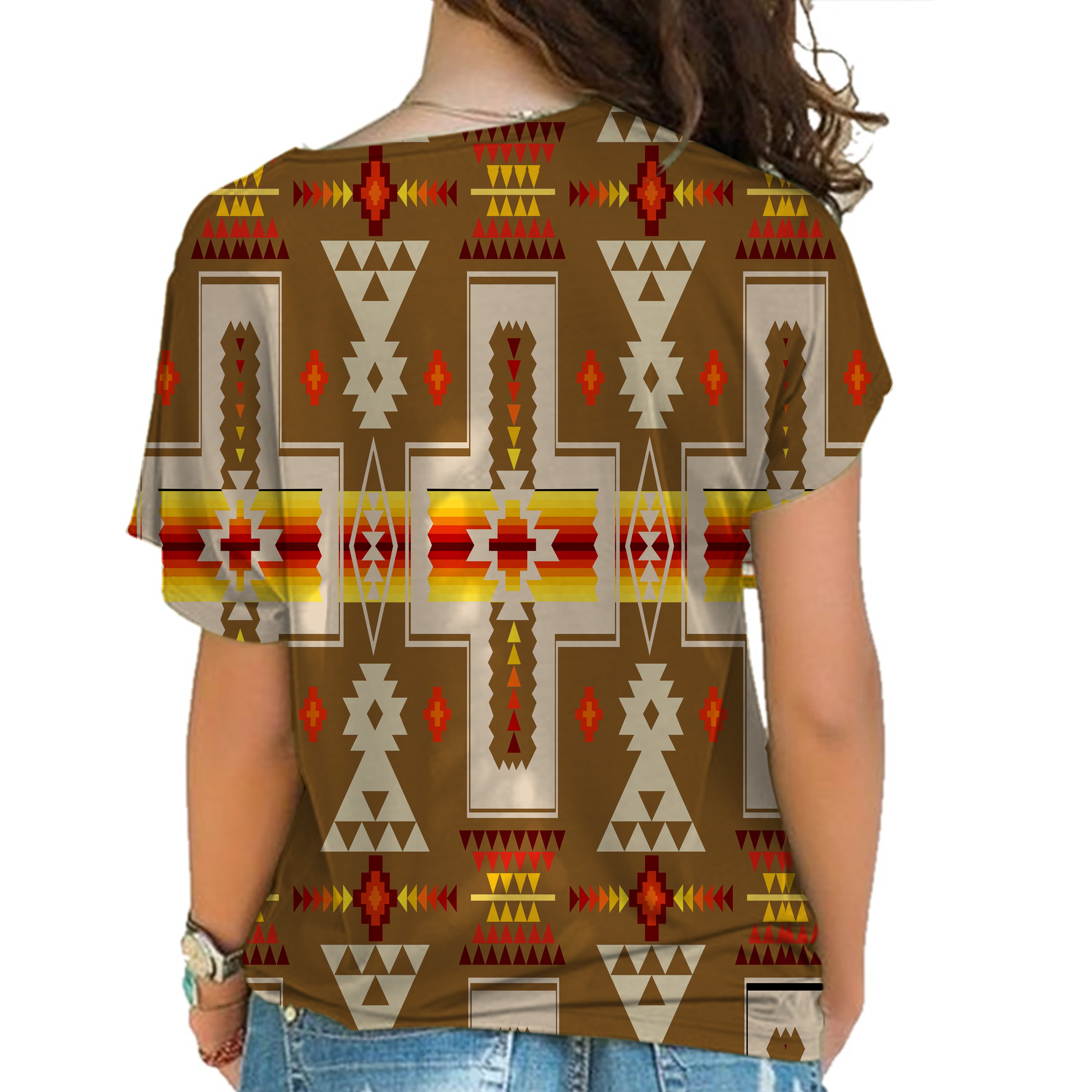 Powwow Store native american cross shoulder shirt 1217