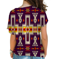 Native American Cross Shoulder Shirt 1227 - Powwow Store