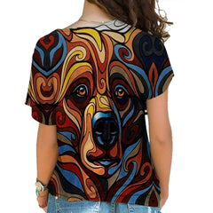 Powwow Store native american cross shoulder shirt 141