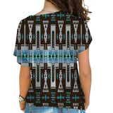 Native American Cross Shoulder Shirt 181