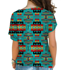 Powwow Store native american cross shoulder shirt 186
