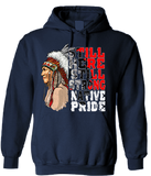 Powwow Storestill here still strong native pride 2d hoodie