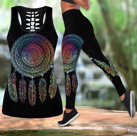 Native American Eagle Tank Top and Legging Gift for Mother Day