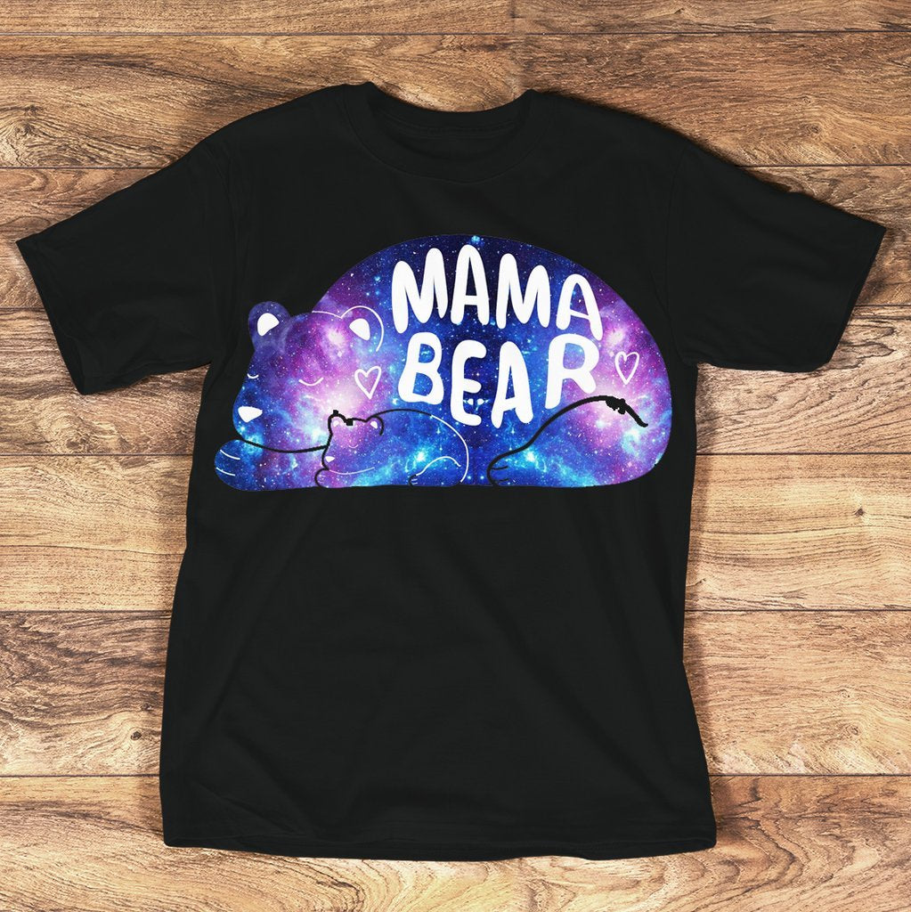 Mama Bear Baby Bear Sleeping Mothers Days Gift Tshirt
