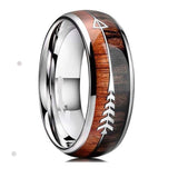 Sliver Wood Native American Ring