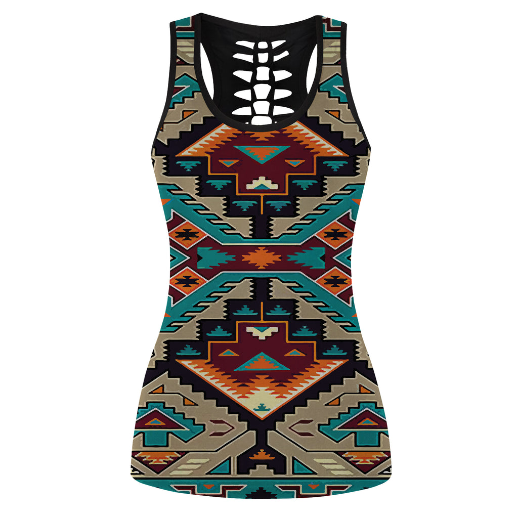 Powwow Store gb nat00016 native american culture design hollow tank top 3d