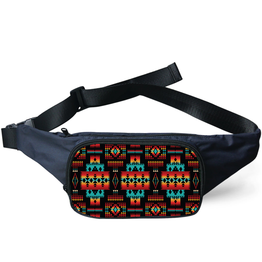 Powwow Store gb nat00046 02 native pattern native american waist bag