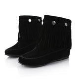 Women's Ankle Boots Fringe Decoration Boot European Native American