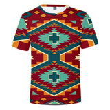 United Tribes Art  Native American 3D Tshirt