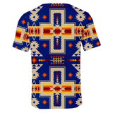 Purple Native Tribes Pattern 3D Tshirt