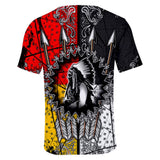 Chief Arrow Native American Design  3D Tshirt - Powwow Store