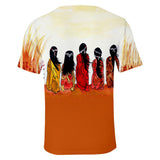 Indian Girls Native American  3D Tshirt - Powwow Store