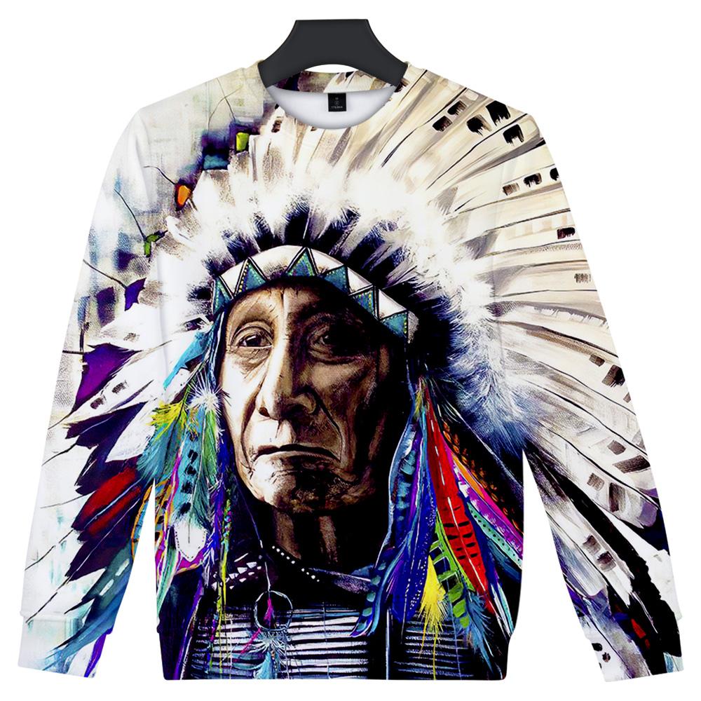 Pullover Chieft 3D Sweatshirt - Powwow Store