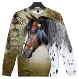 Warrior Horse Native American Sweatshirt - Powwow Store