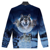 Wolves Native American 3D Sweatshirt - Powwow Store