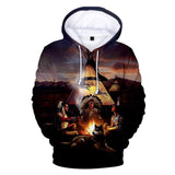 Campfire Native American All Over Hoodie - Powwow Store