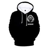 Native American Skull Chief Flag All Over Hoodie - Powwow Store