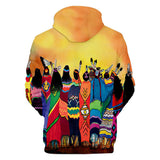 Standing Together Native American Community All Over Hoodie