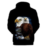 Eagle Native American All Over Hoodie - Powwow Store