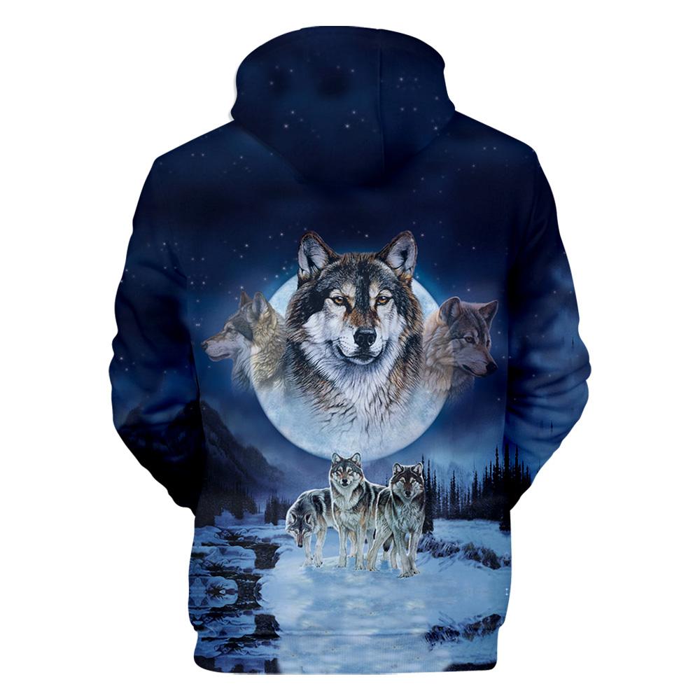 Wolves Native American All Over Hoodie - Powwow Store