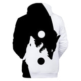 Yin Yang Wolf Native American All Over Hoodie - Powwow Store
