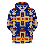 Native Tribes Pattern Native American All Over Hoodie - Powwow Store