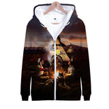 Campfire Native American All Over Hoodie - Powwow Store