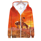 Native American Warrior All Over Hoodie - Powwow Store