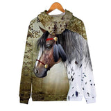 Warrior Horse Native American All Over Hoodie - Powwow Store