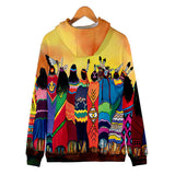 Standing Together Native American Community All Over Hoodie