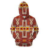 Powwow Store gb nat00062 3hoo 11 tan tribe design native americanall over hoodie