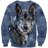 Wolf 3D Native American 3D Sweatshirt - Powwow Store