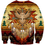 Owl Dreamcatcher Native American Pride Sweatshirt - Powwow Store
