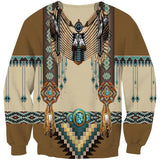 Native American United Tribes Custom 3D Sweatshirt - Powwow Store