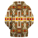 Powwow Store gb nat00062 3hoo 10 light brown tribe design native american all over hoodie