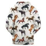 Horses Native American All Over Hoodie - Powwow Store